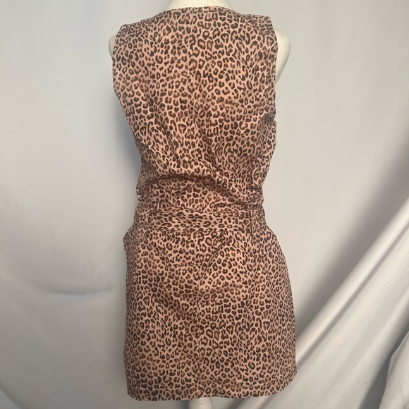 NWOT / J.Crew Norwood dress in leopard cozy chino - Picture 3 of 6
